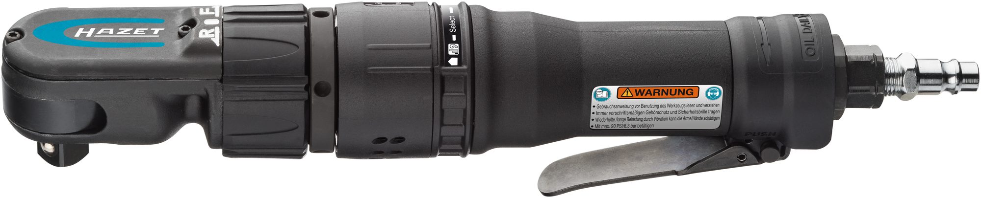 HAZET Hochleistungs-Ratschenschrauber, Vierkant 12,5 mm (1/2 Zoll)