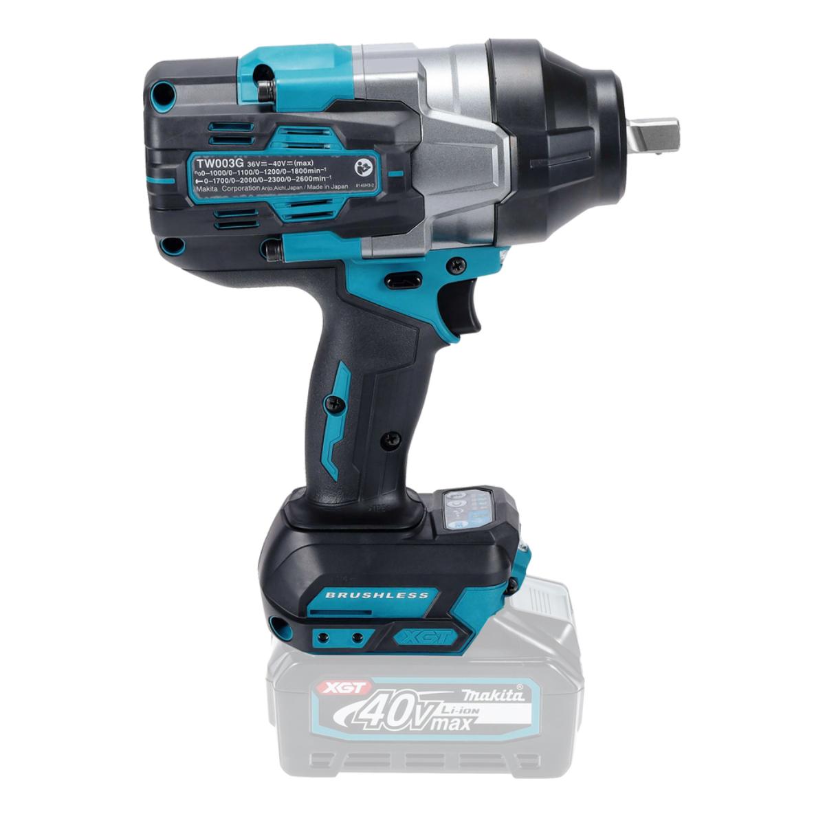 Makita Akku-Schlagschrauber XGT - 40V max. - 1/2 Zoll - 1.360 Nm - 0 - 1.800 U/min - TW003GZ