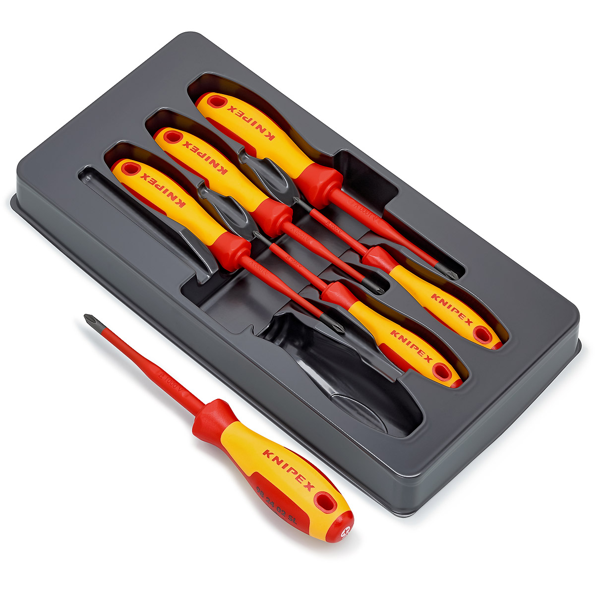 KNIPEX VDE Schraubendreher-Paket Phillips / Pozidriv 370 mm