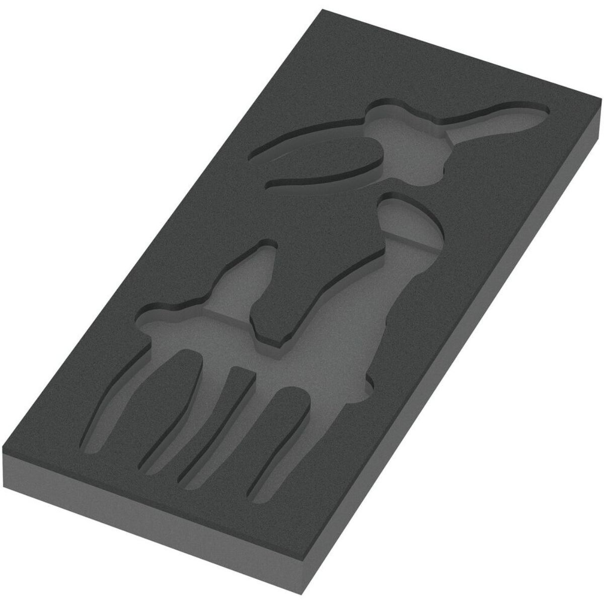 Wera 9880 Schaumstoffeinlage KNIPEX Zangen Set 1, ohne Werkzeug