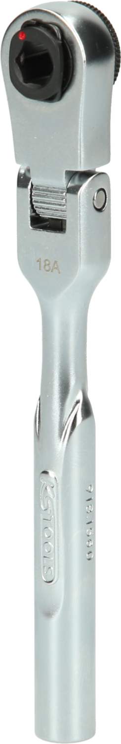 KS Tools 1-4“ Bit-Gelenk-Umschaltknarre, Länge 119 mm