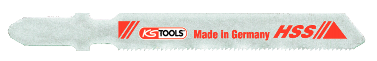 KS Tools Stichsägeblatt, HSS, 75mm, 0,9mm, T118G, 5er Pack