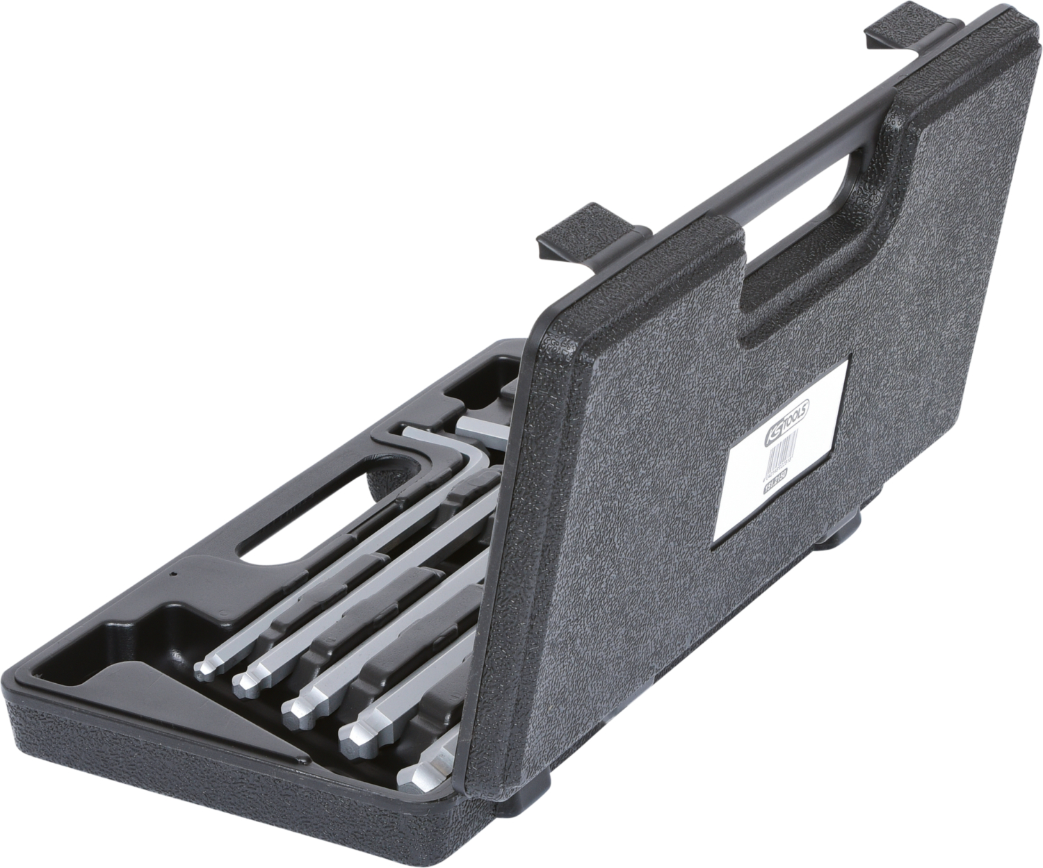 KS Tools Kugelkopf-Innensechskant-Winkelstiftschlüssel-Satz,XL,10-tlg