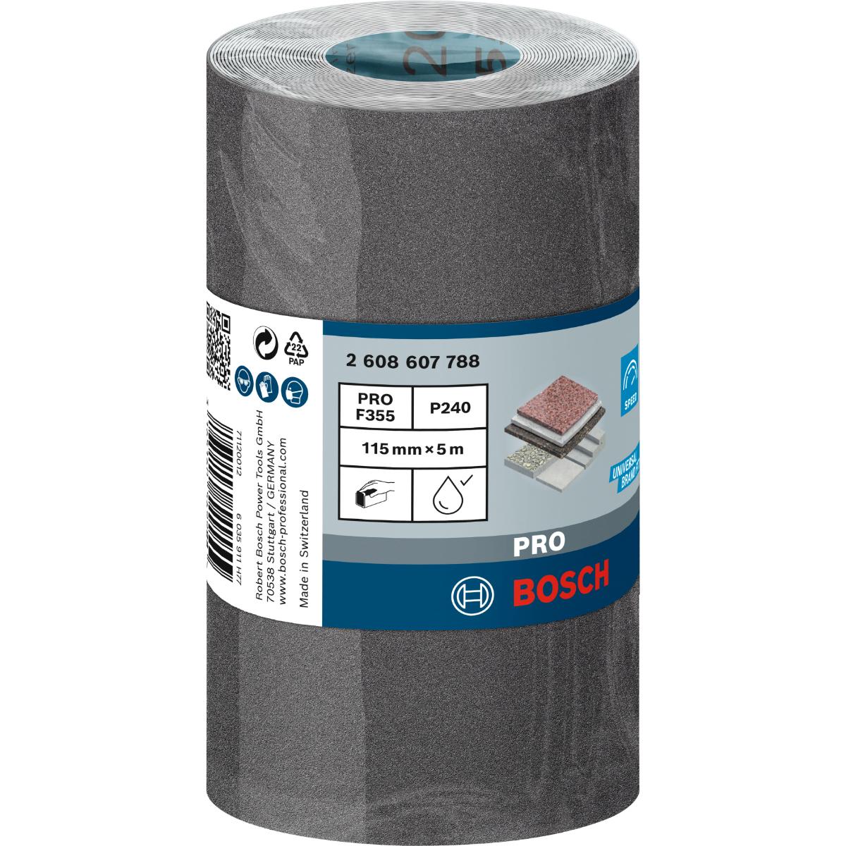Bosch PRO Schleifrolle C355, Papierschleifrolle - wasserfest