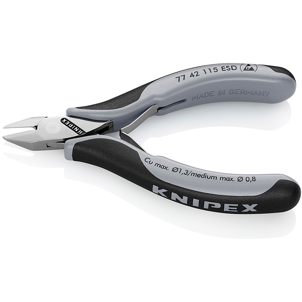 KNIPEX Elektronik-Seitenschneider ESD