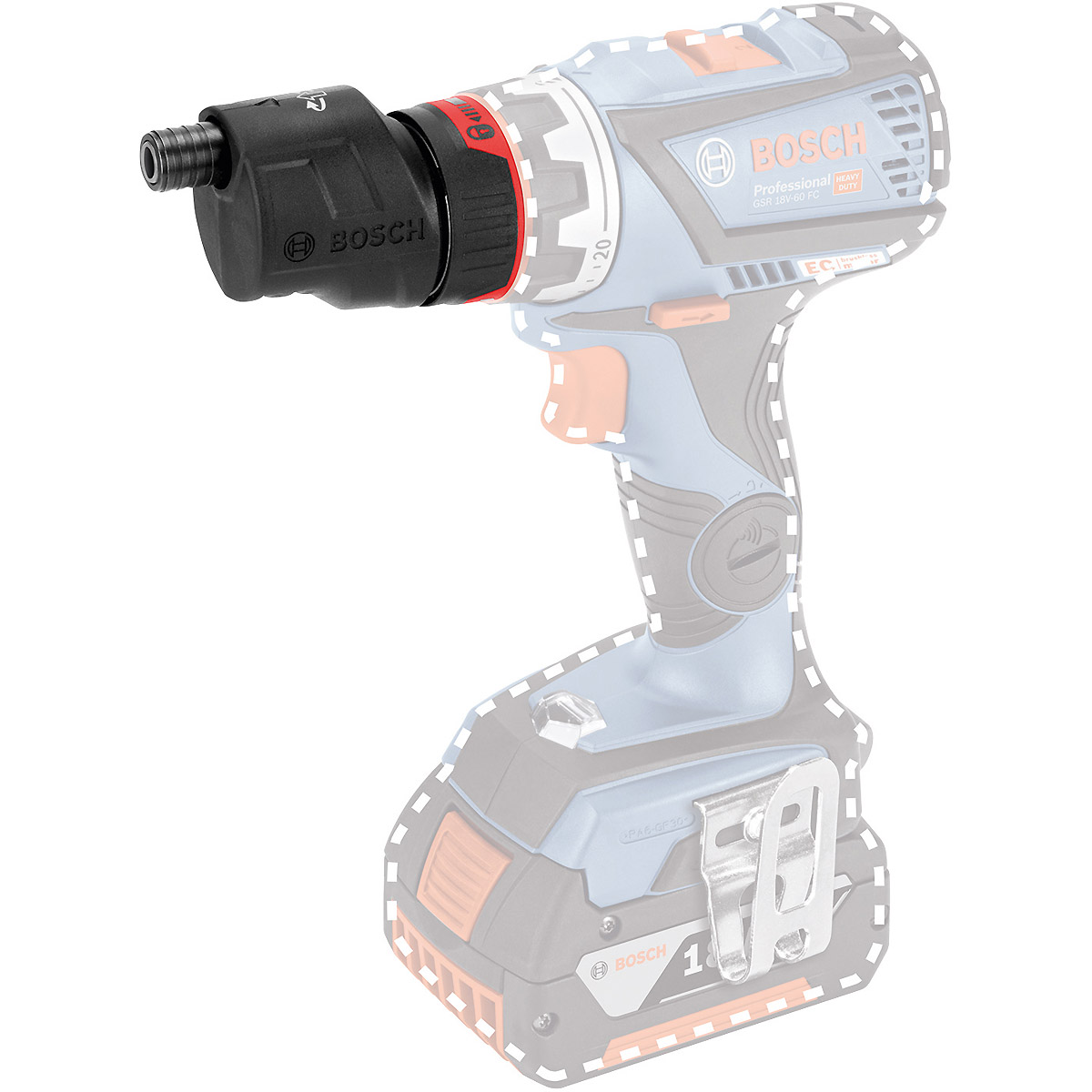 Bosch FlexiClick-Aufsatz GEA FC2, Exzenteraufsatz