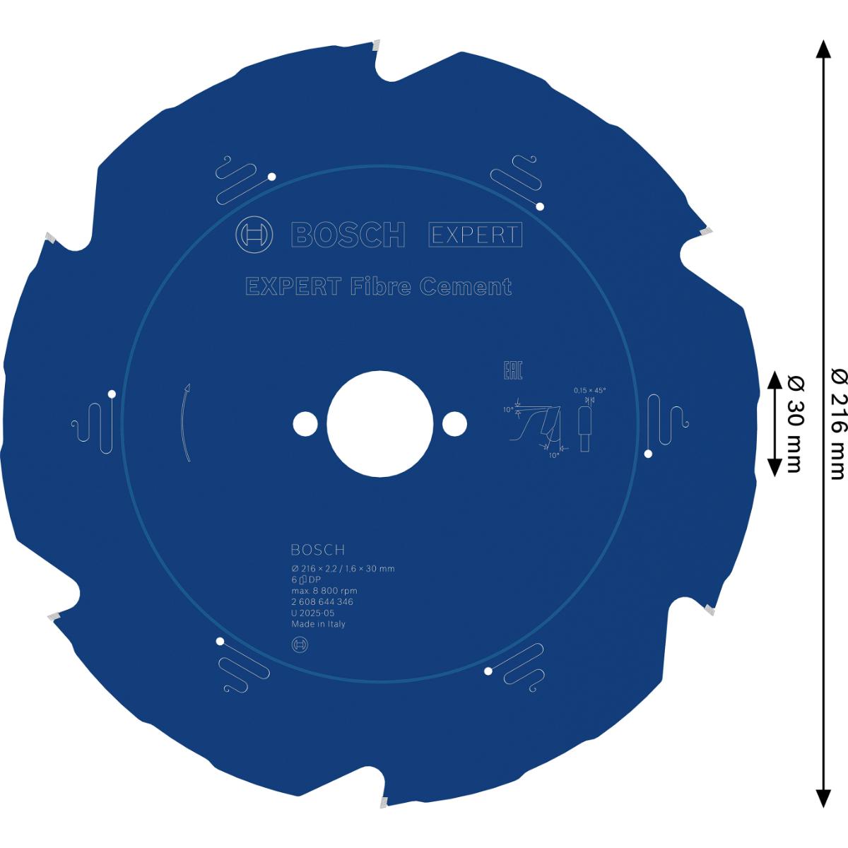 Bosch Kreissägeblatt Expert for Fibre Cement