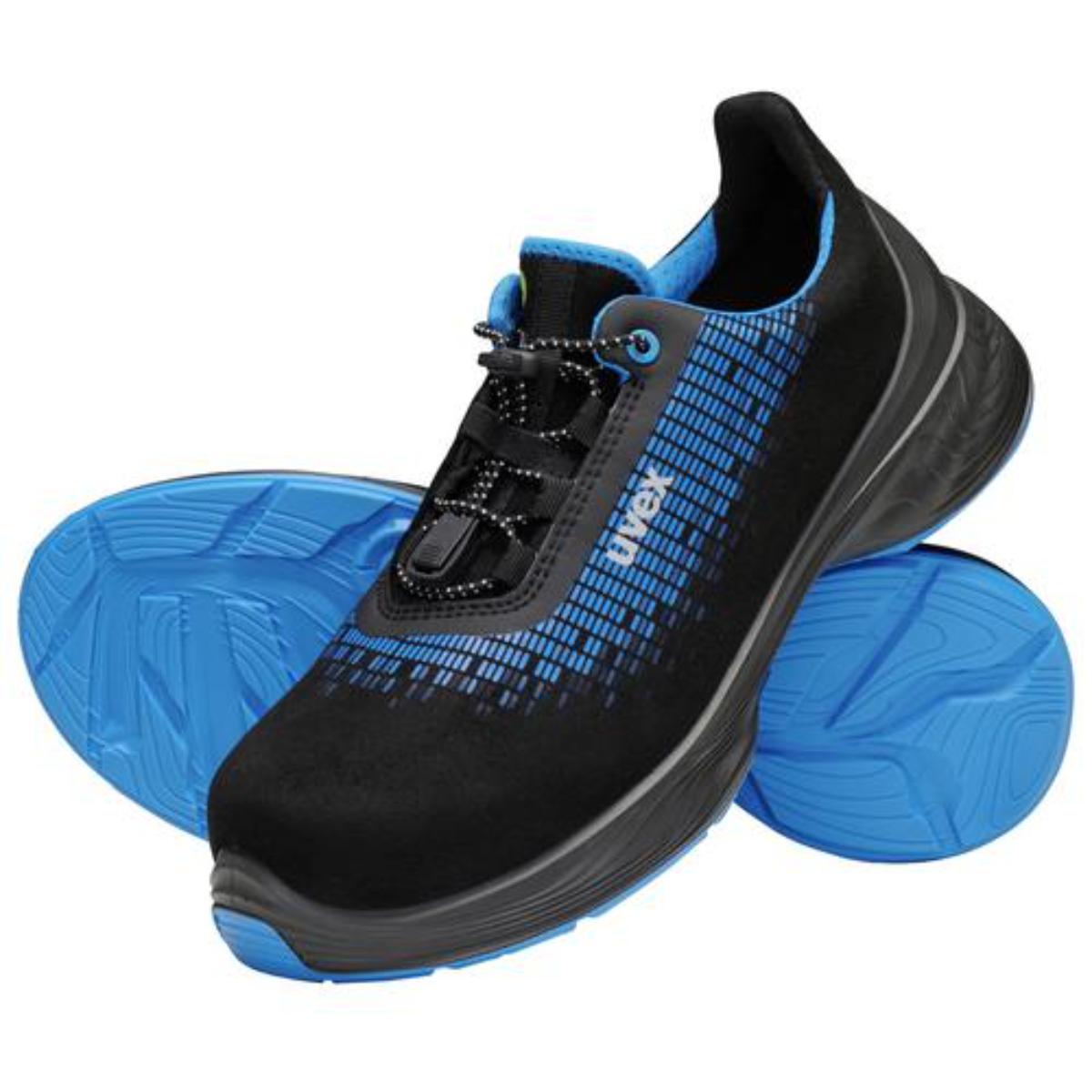 uvex 1 G2 Sicherheitsschuh Halbschuhe S2, blau/schwarz