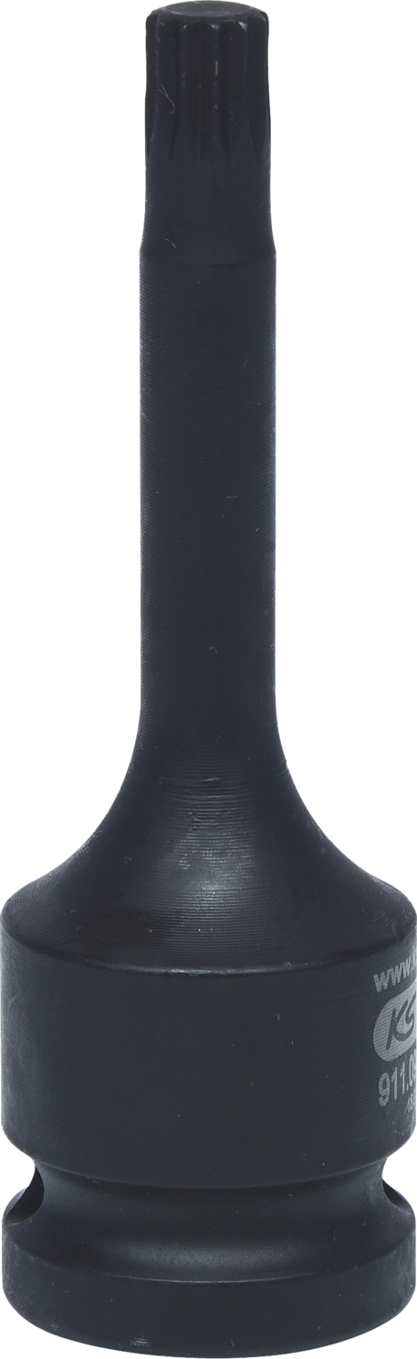 KS Tools 1/2" Kraft-Bit-Stecknuss Vielzahn, lang