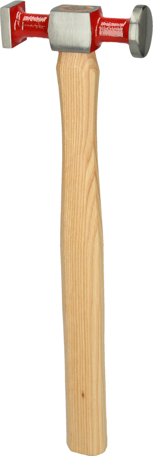 KS Tools Karosserie-Standard-Hammer, rund-eckig-gewölbt, 325mm