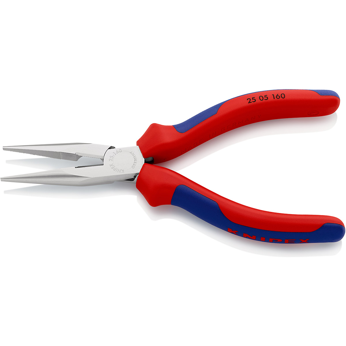 KNIPEX Flachrundzange mit Schneide (Radiozange)