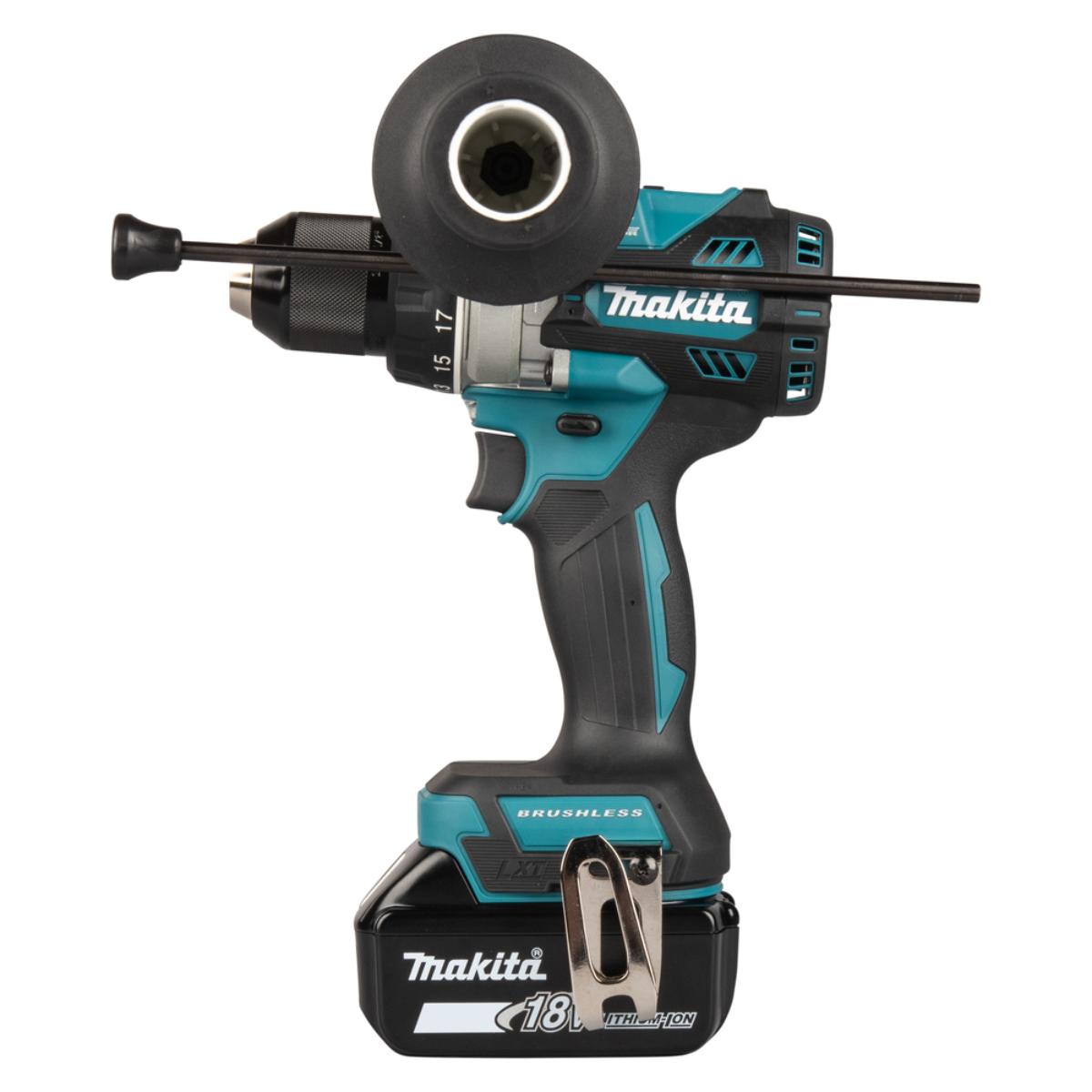 Makita Akku-Schlagbohrschrauber LXT 18V, max 141 Nm, 0-2.100 min(-1) - DHP492RTJ