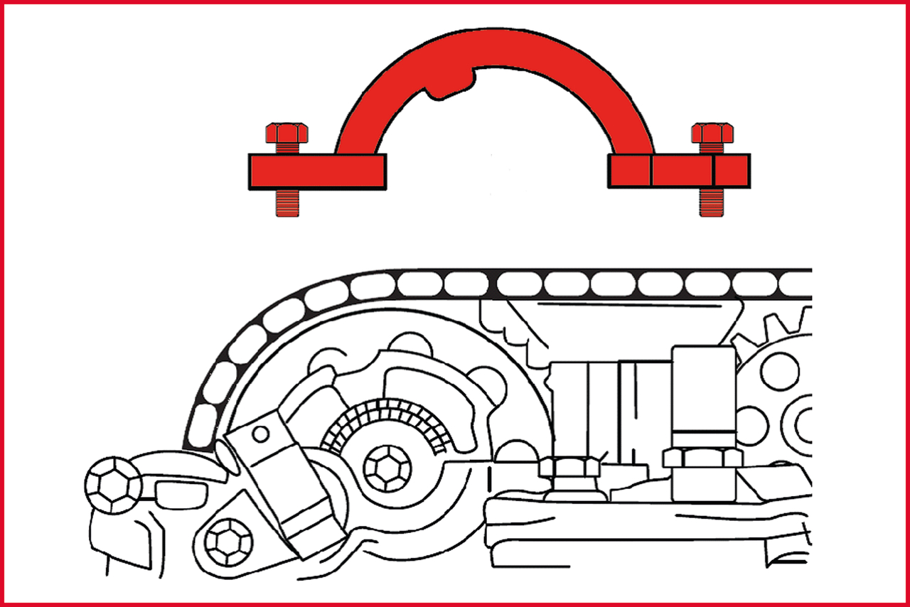 KS Tools Motoreinstell-Werkzeug-Satz für GM - Isuzu - Opel - Saab, 36-tlg