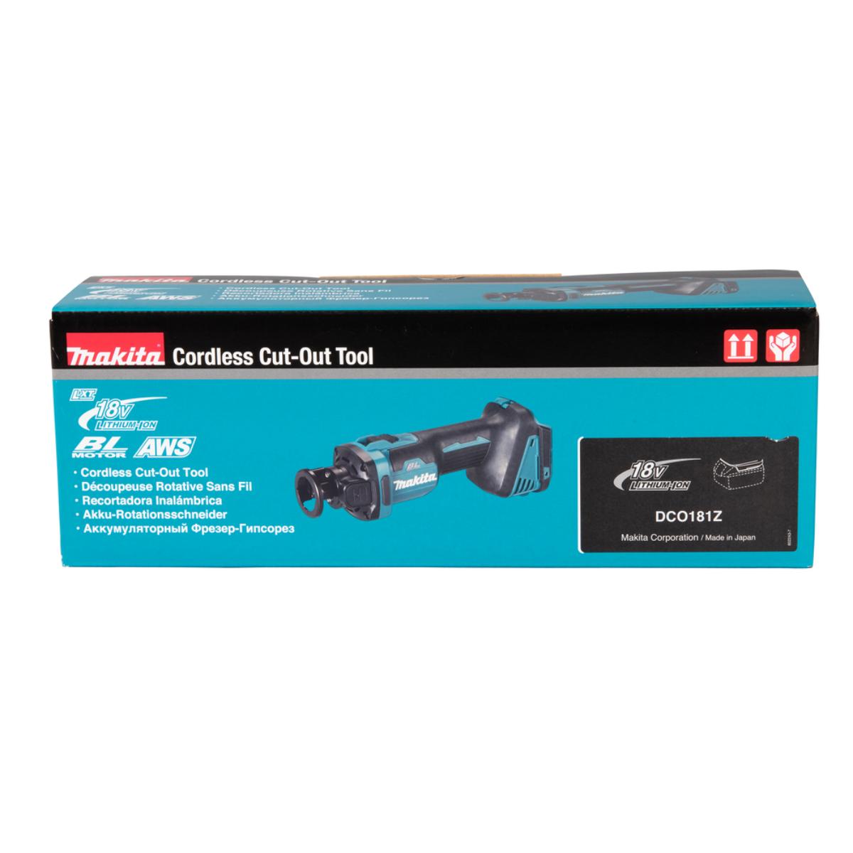 Makita Akku-Rotationsschneider 18V  - 32.000 U/min - 3,18 mm - DCO181Z