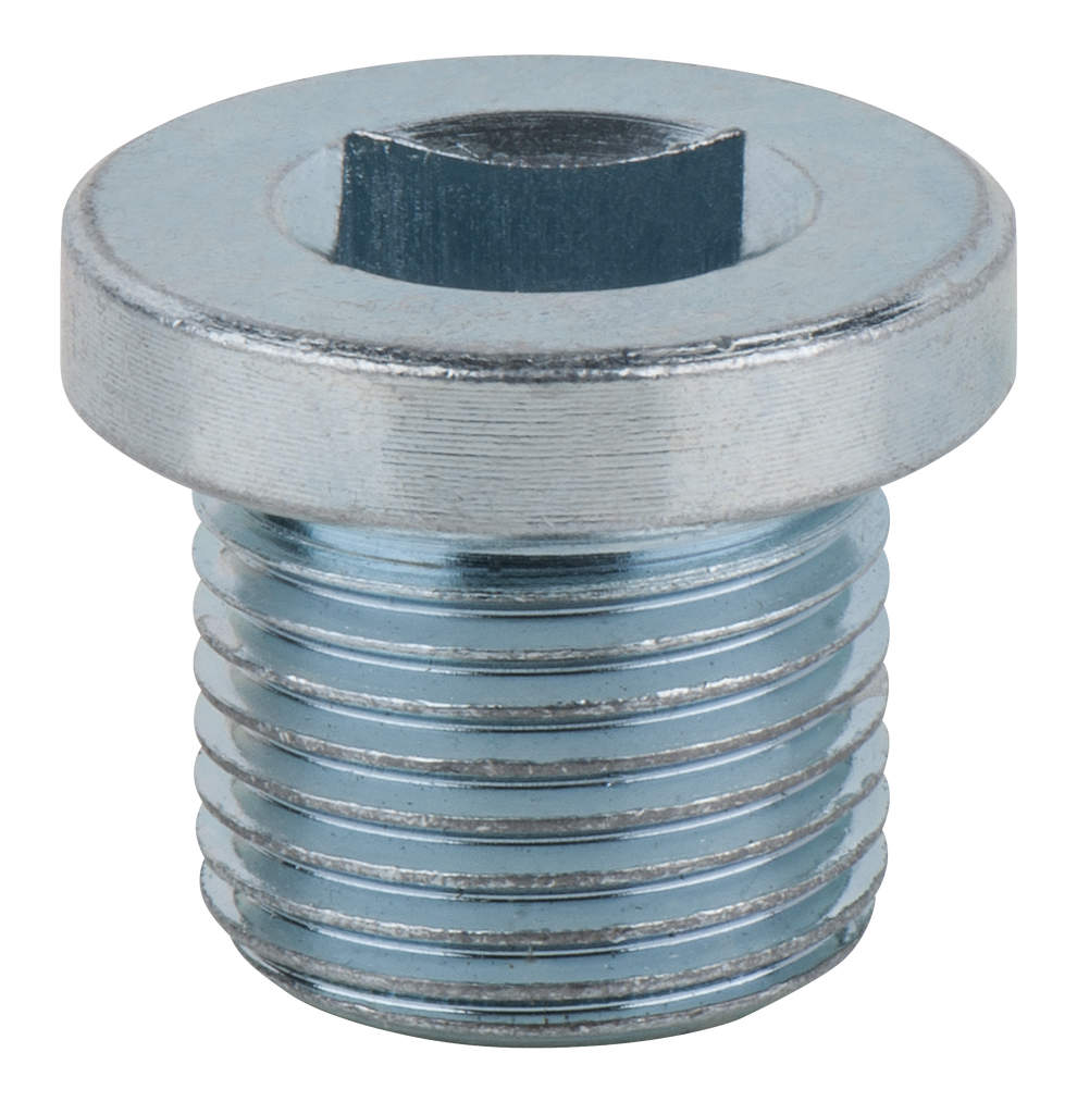 KS Tools Ölablassschraube, Innen4kant 8mm, M18x1,5x16mm, 10er-Pack