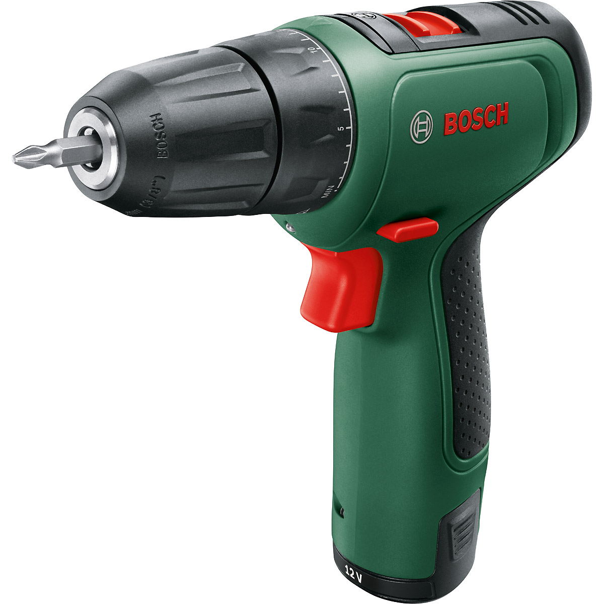 Bosch Akku-Zweigang-Bohrschrauber EasyDrill 1200 mit 1x Akkupack PBA 12V 1.5Ah O-A