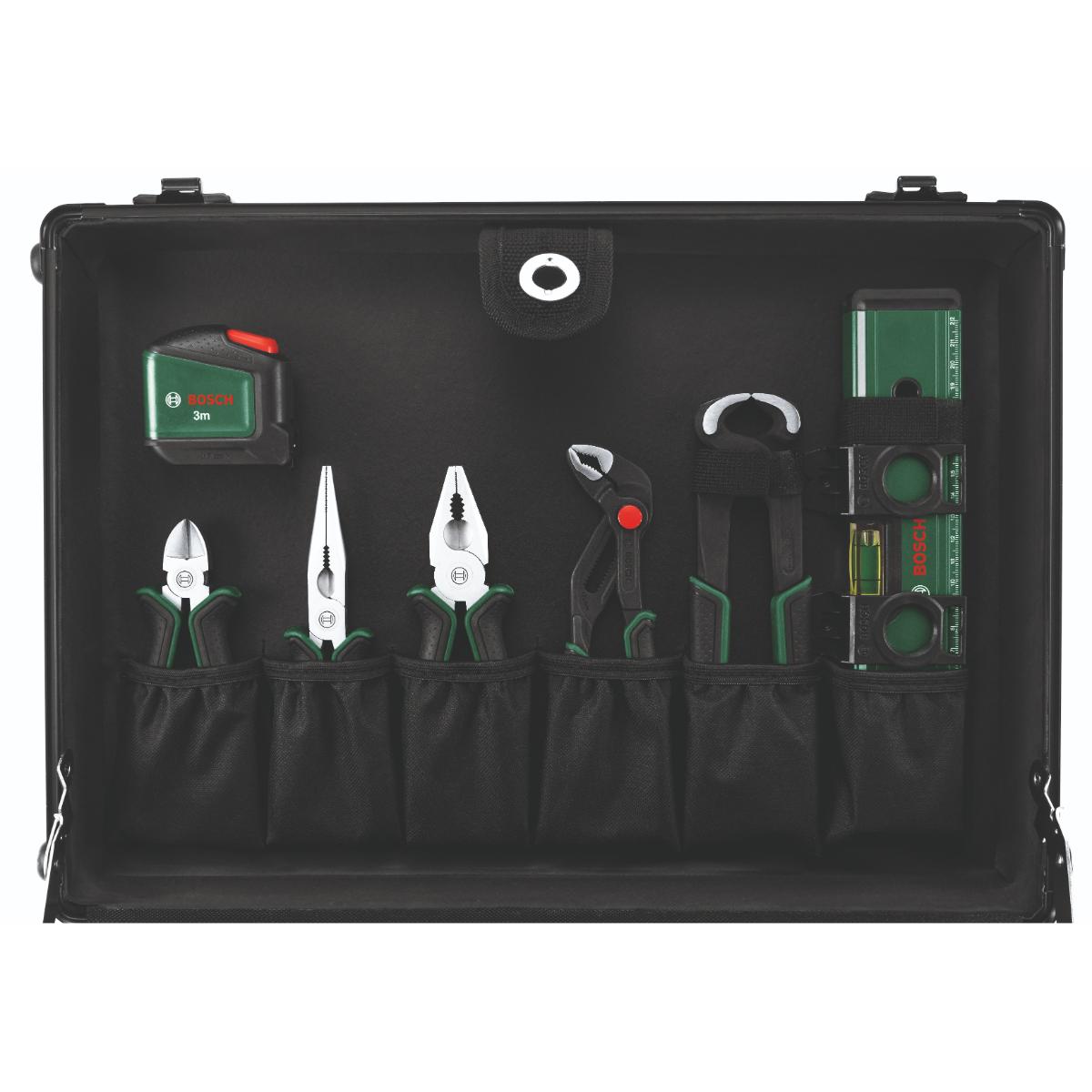 Bosch Rollwerkzeugkoffer-Set 119-teilig