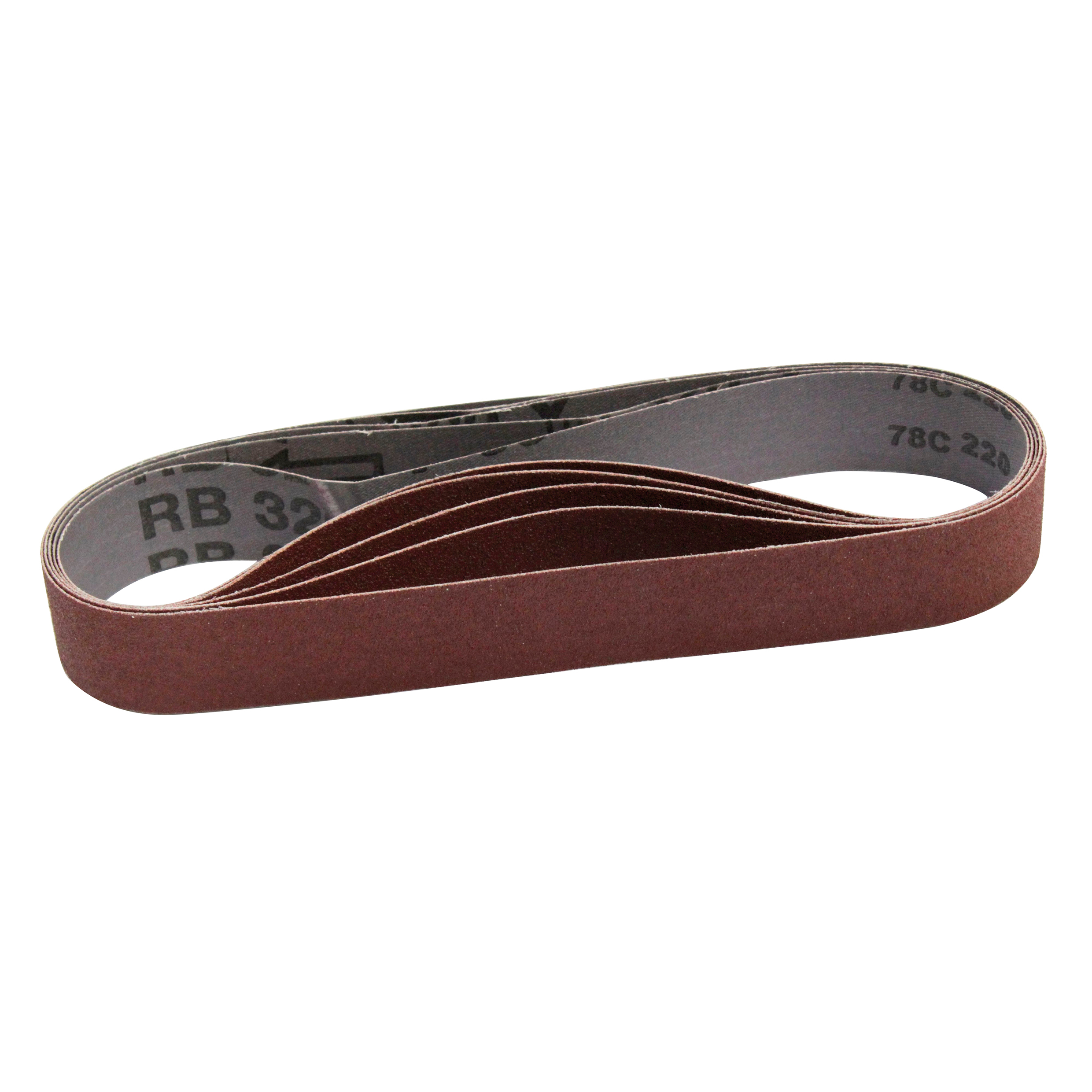 Makita Schleifband, 5 Stück - 30x533 mm - Körnung 80 - P-00103