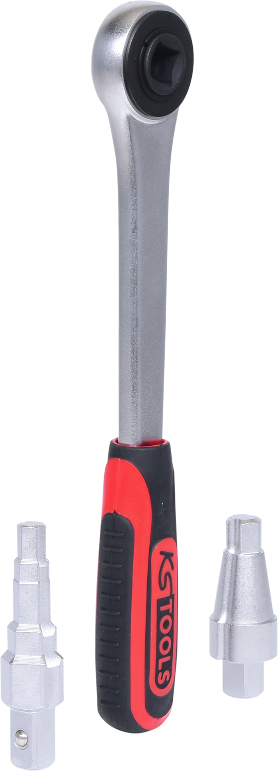 KS Tools Gas-Stufenschlüssel-Satz 3/8"-1", 3-tlg