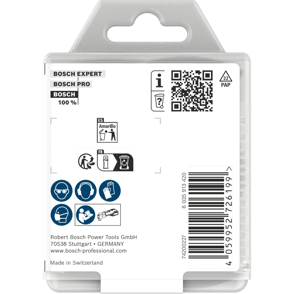 Bosch ACZ 85 MT4 Mineralische Werkstoffe Segmentsägeblatt, Starlock, 85 mm, 10-Stück