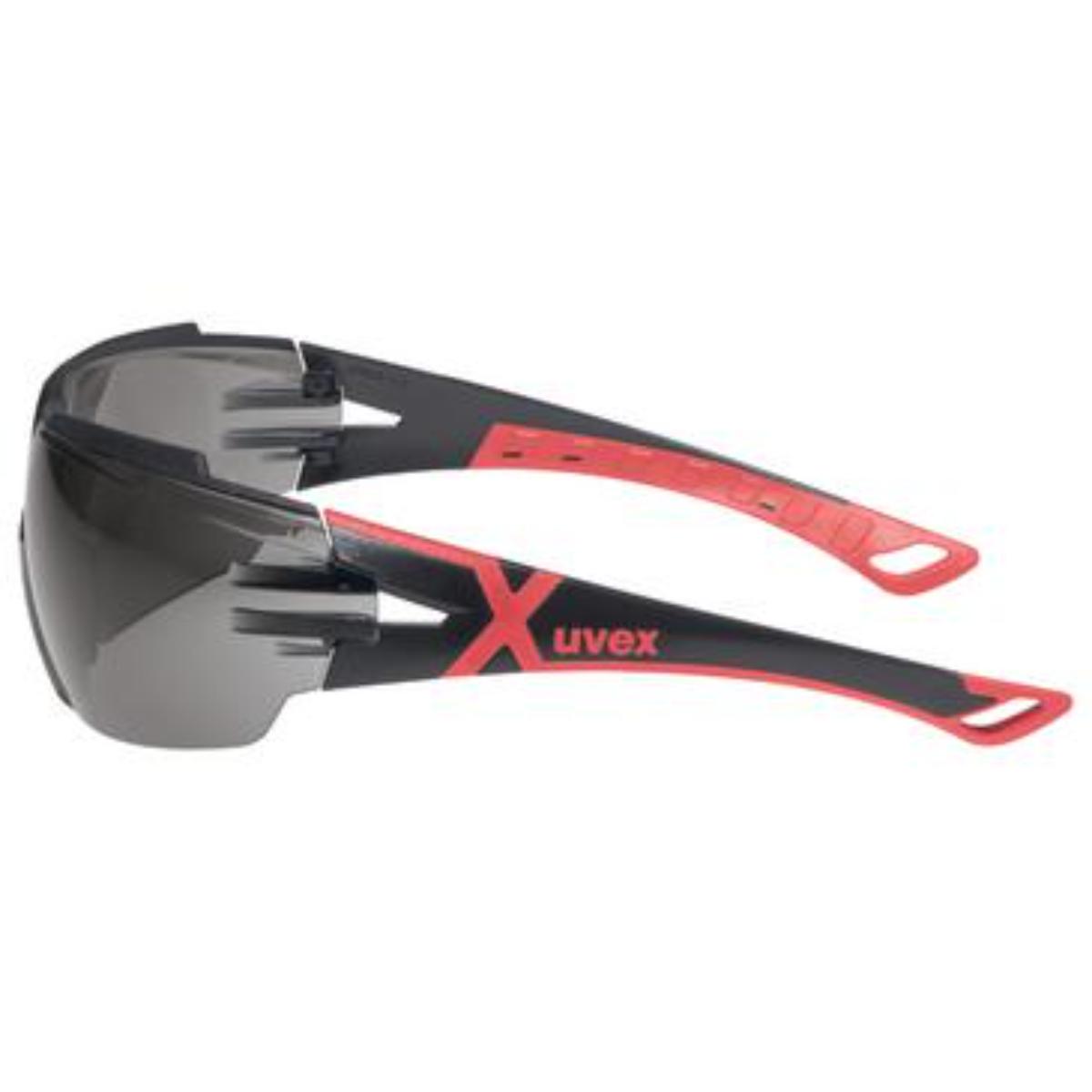 uvex Bügelbrille pheos cx2 Infrarotschutz 3,0 schwarz, rot