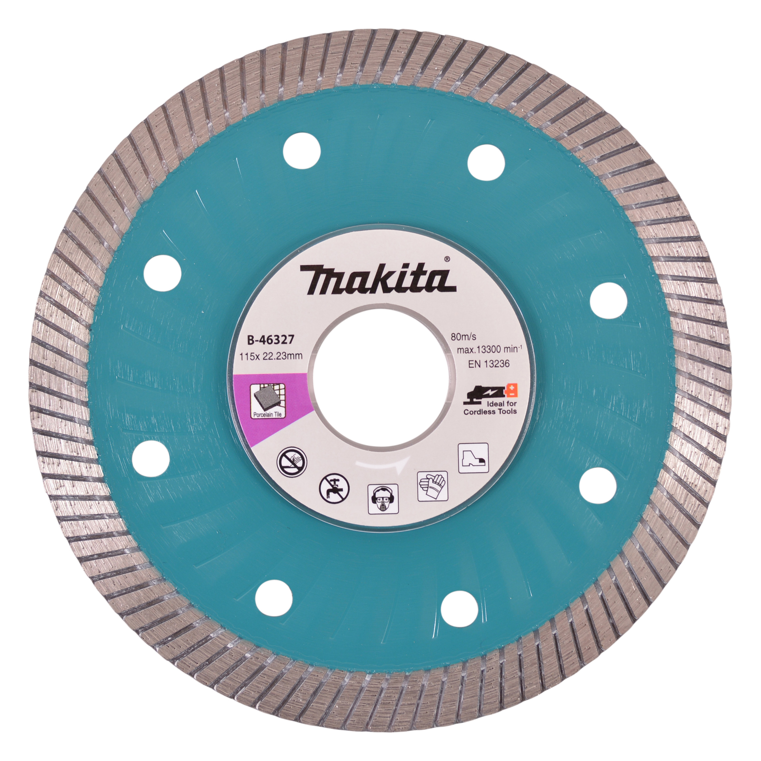 Makita Diamantscheibe Wave, 115 x 22,23 mm - B-46327