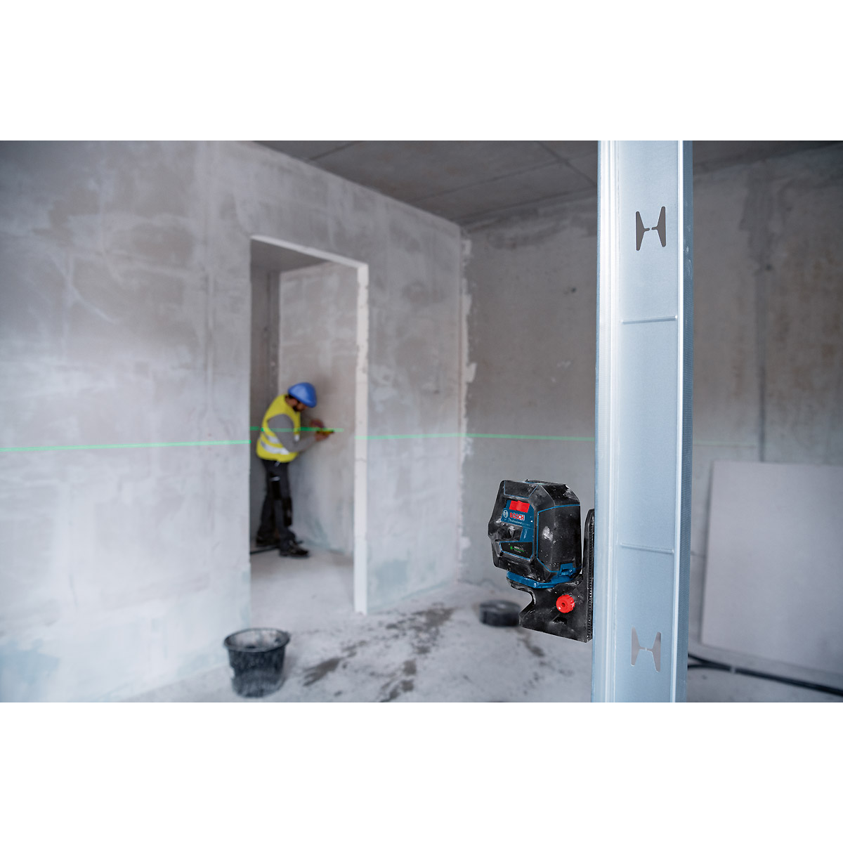 Bosch Kombilaser GCL 2-50 G mit Baustativ