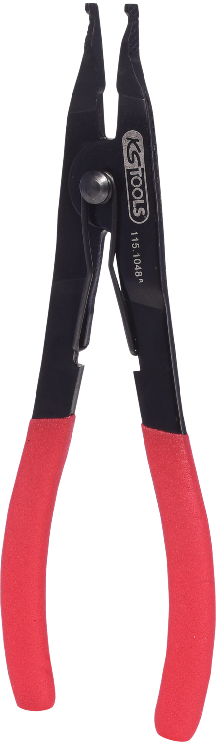 KS Tools Sprengring-Zange, geriffelt, 210mm