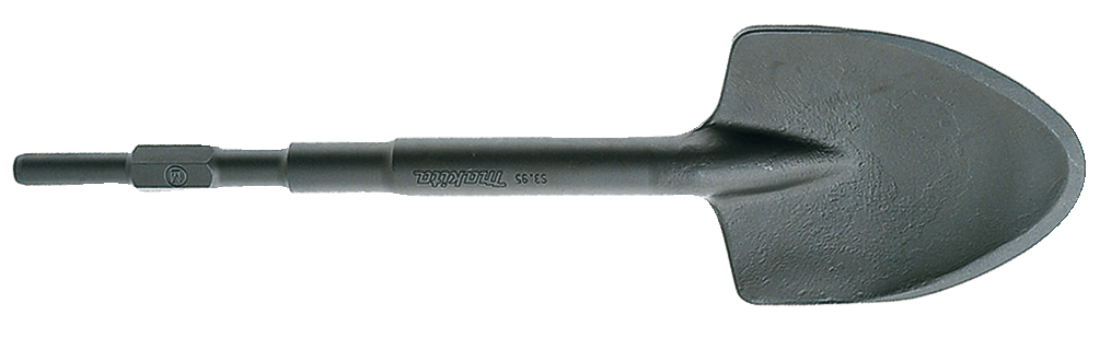 Makita Spitzspatenmeißel, Breite 125mm - Länge 400mm - 17mm 6-kant - P-05608