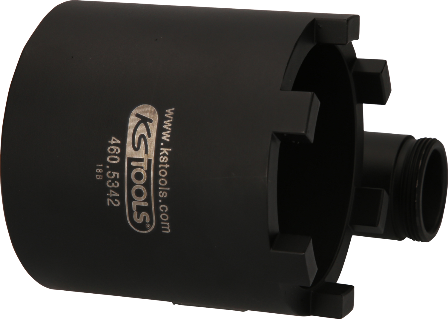 KS Tools Nutmuttern-Schlüssel-Satz mit Führungsrohr für MAN, Ø 76,5 mm , 2-tlg