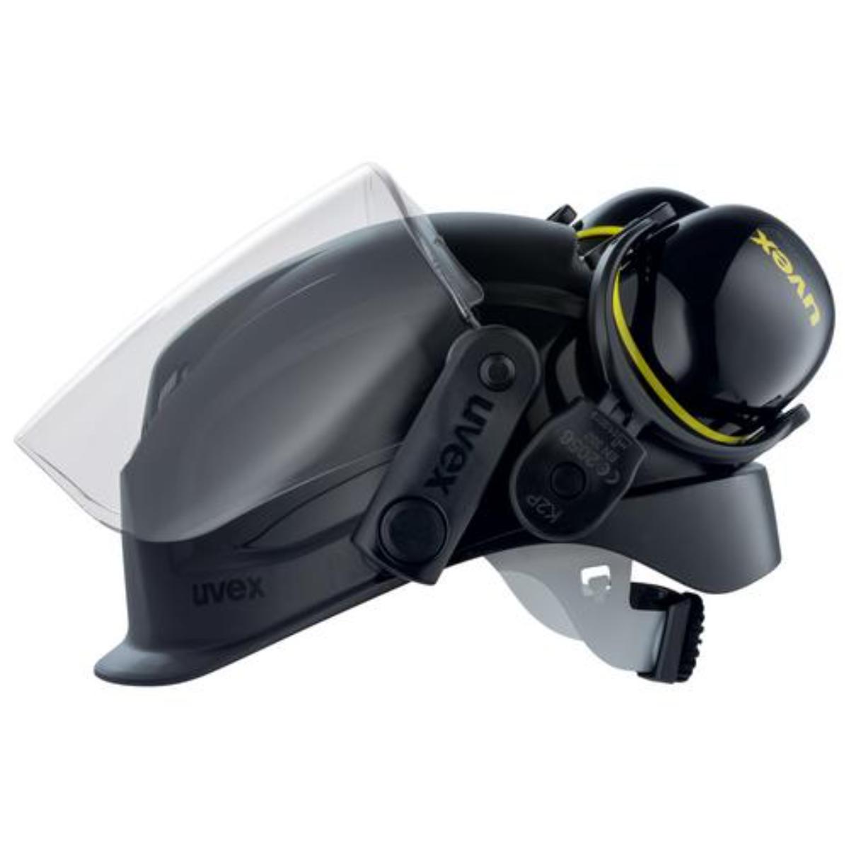 uvex pheos K2P Kapselgehörschutz Helmkapsel SNR 30 dB Größe S/M/L