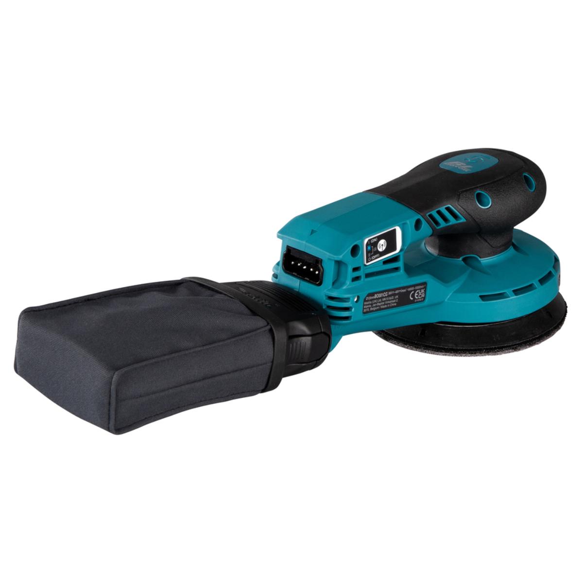 Makita Akku-Exzenterschleifer XGT - Connector - 125 mm Ø - 5,0 mm Hub - 1,6 m Kabel - BO001CGZ