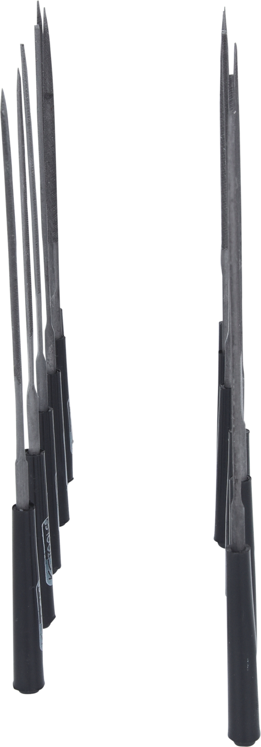 KS Tools Nadelfeilen-Satz mit Kunststoffheft, 12-tlg