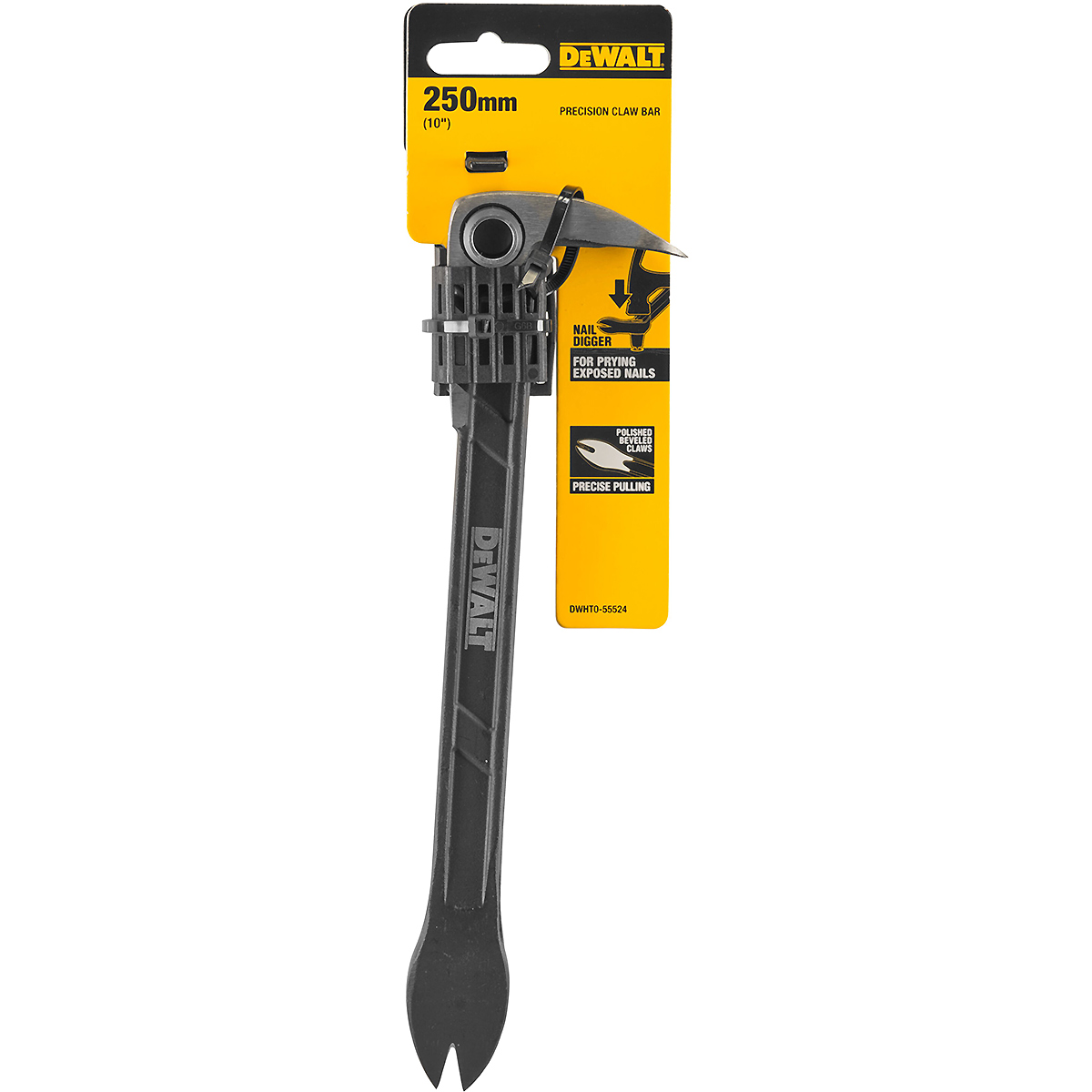 DEWALT Präzisionseisen 254mm spitz