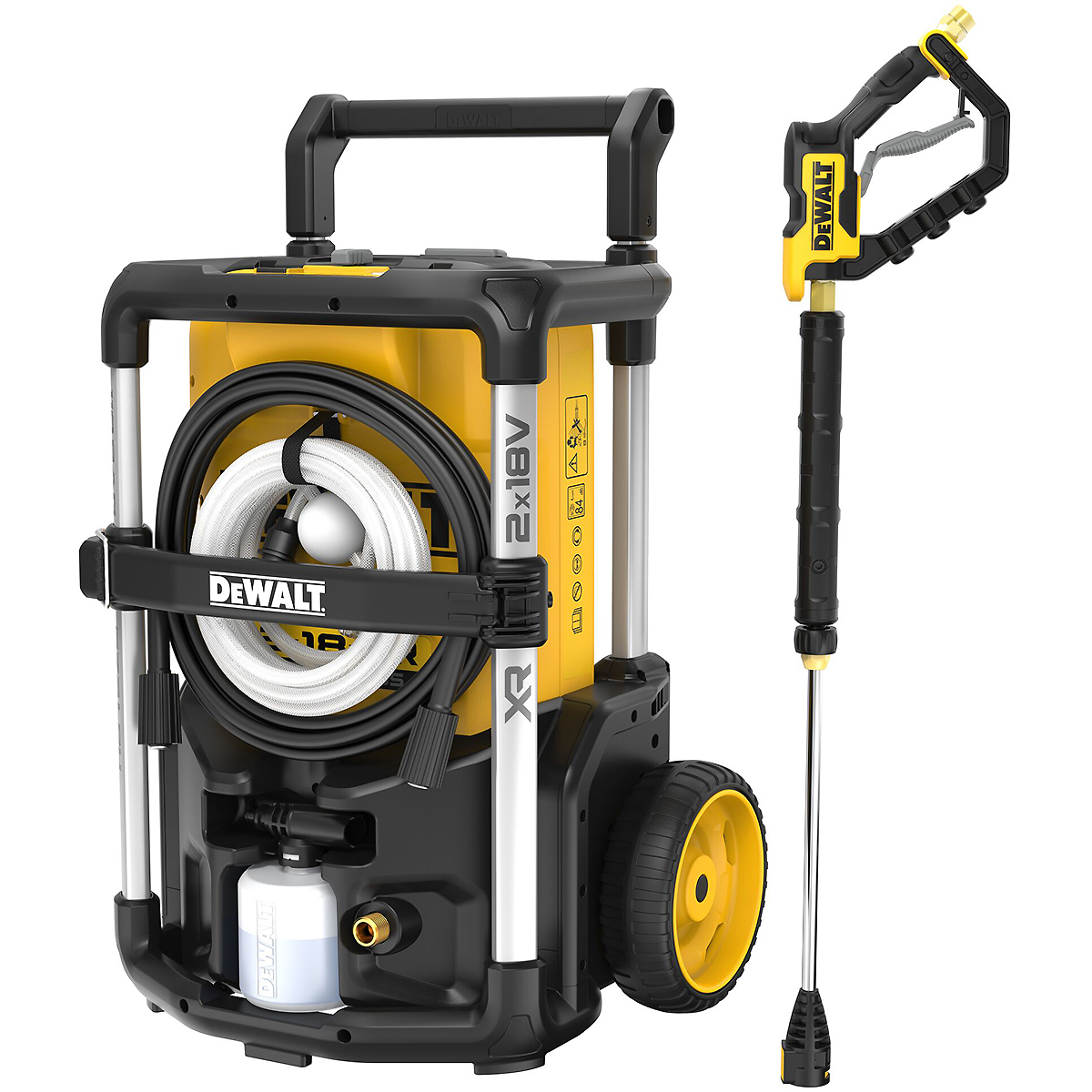 DEWALT Akku-Hochdruckreiniger 2 x 18V Basisversion