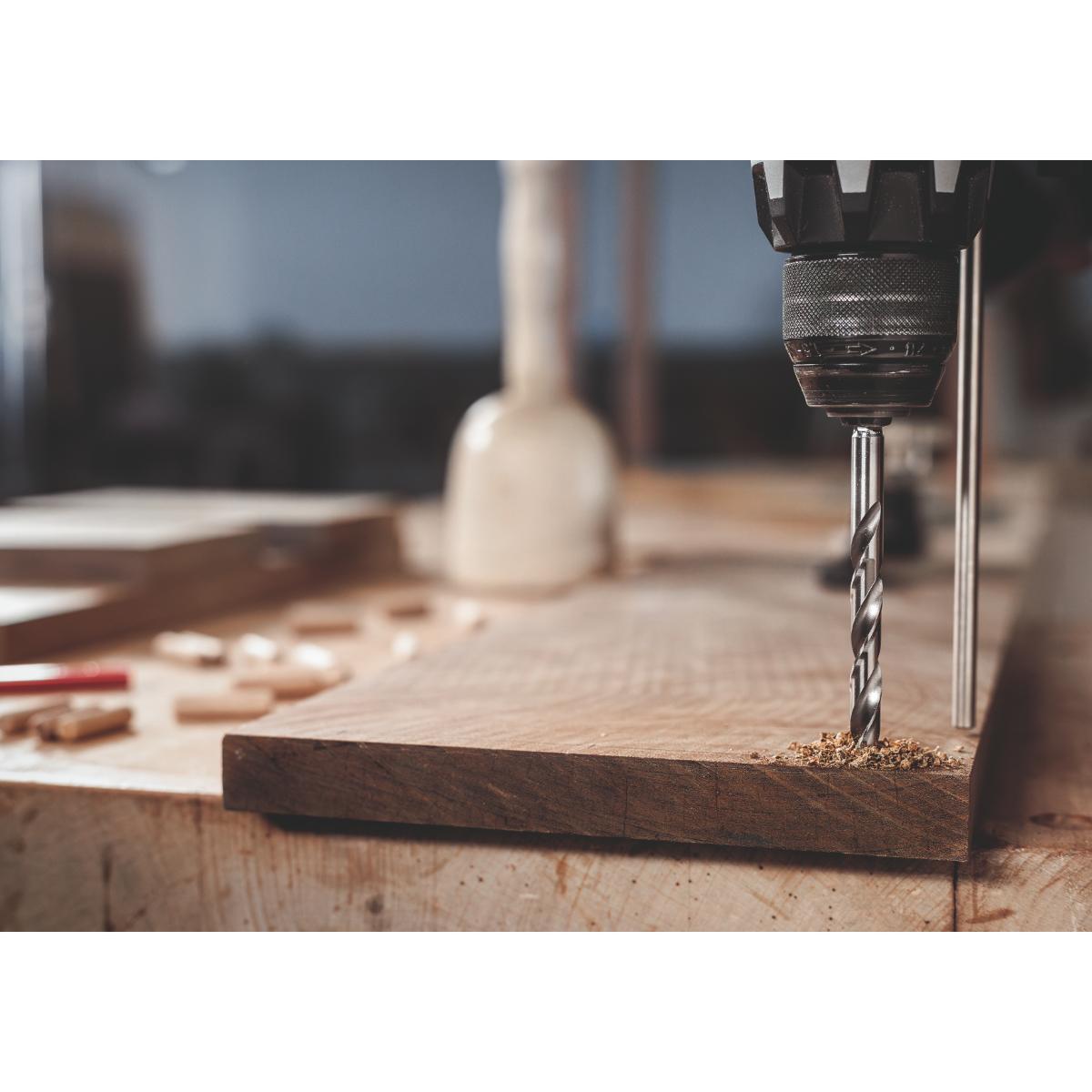 Bosch PRO Wood HSS-Holzspiralbohrer, 5x44x98 mm