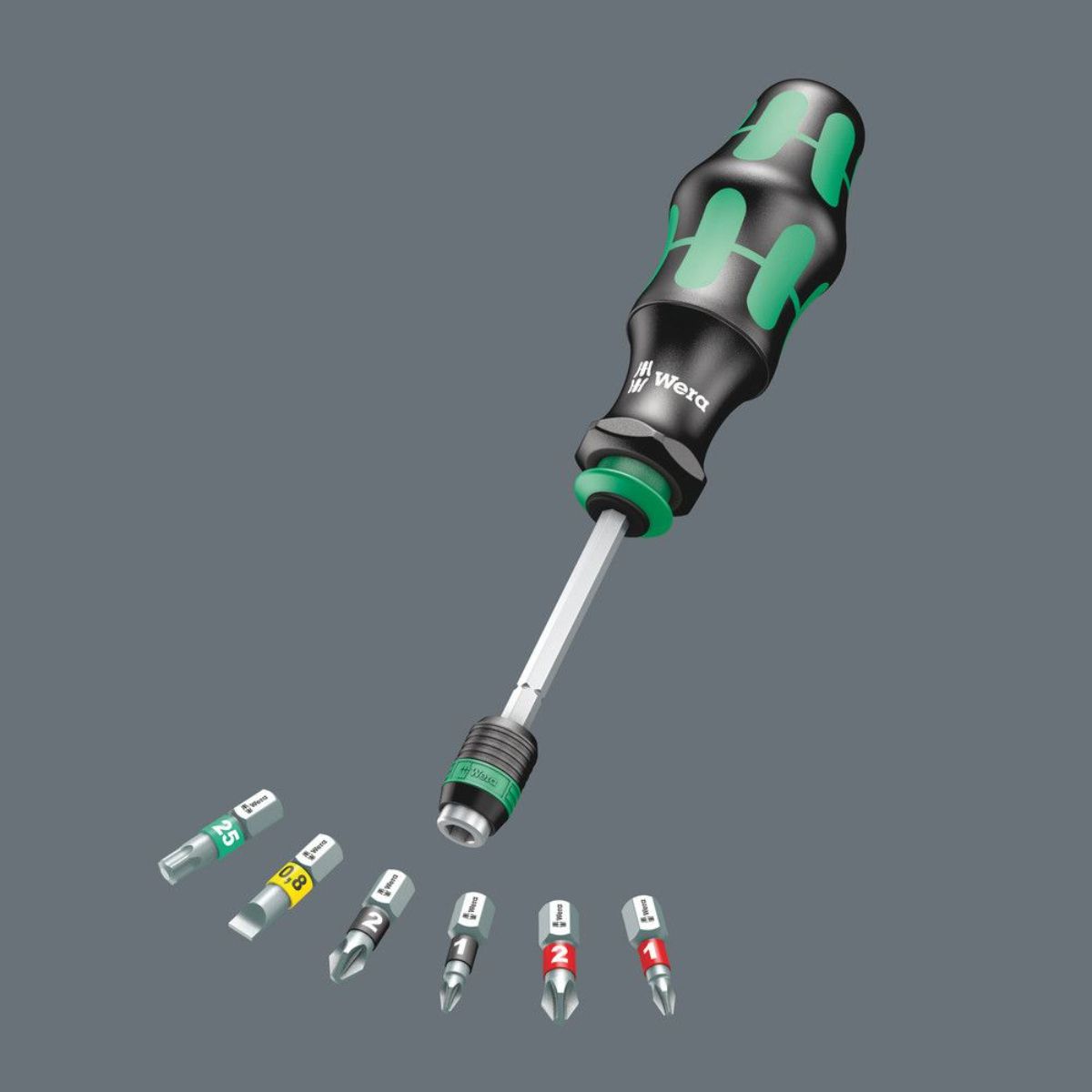 Wera Kraftform Kompakt 20 Tool Finder 1 mit Tasche, 7-teilig