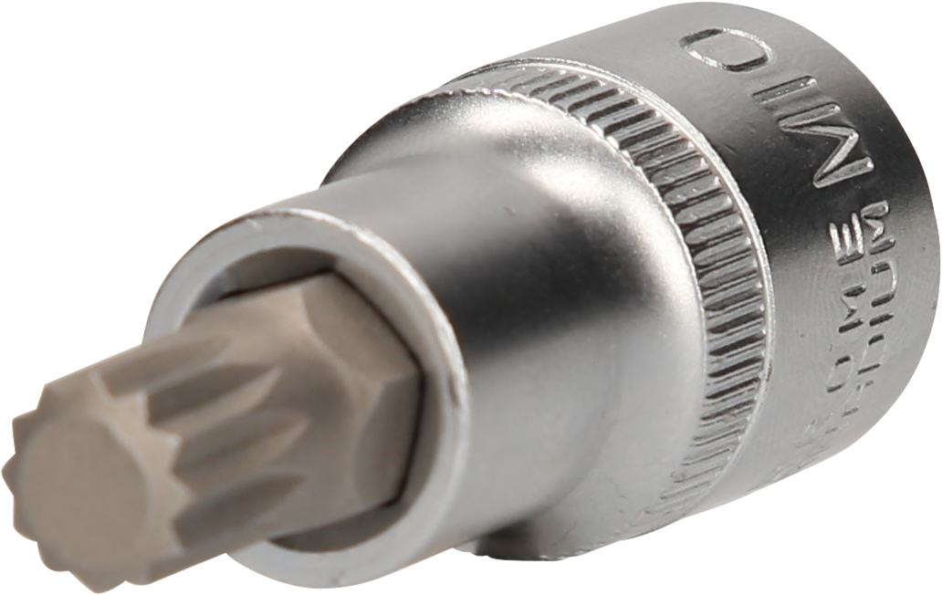 Brilliant Tools 1/2" Vielzahn-Bit-Stecknuss, 55 mm lang