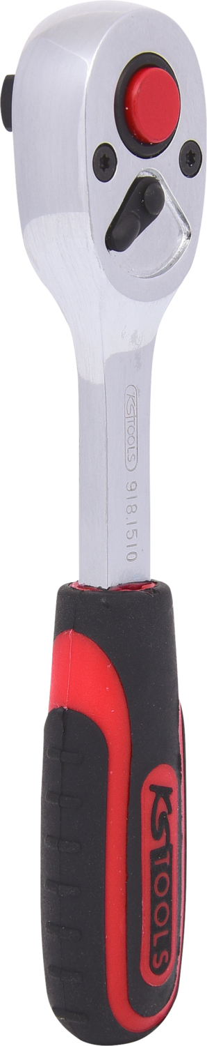KS Tools 1/4" CHROMEplus Mini-Umschaltknarre, 72 Zahn