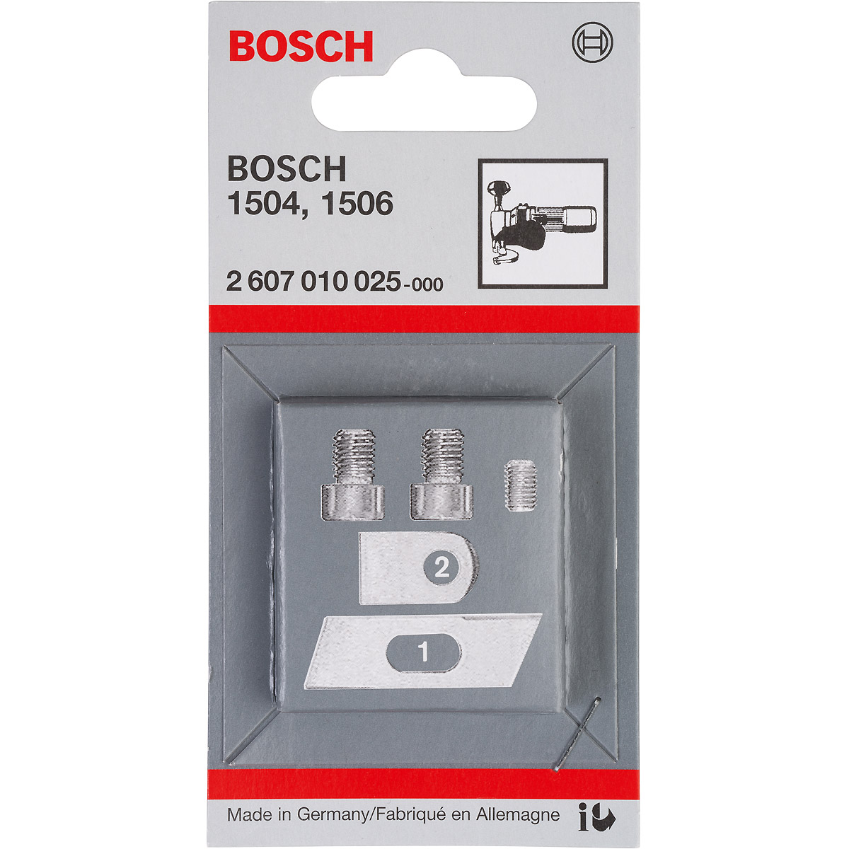 Bosch Messer-Set für Blech- und Universalscheren, 5-teilig, GSC 2,8