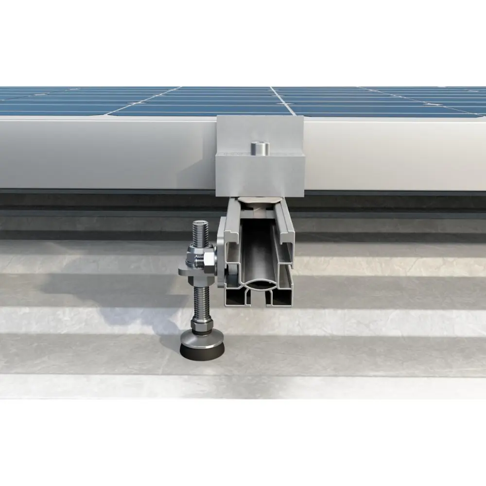 Fischer Mittelklemme vormontiert PM C 28-34 Aluminium