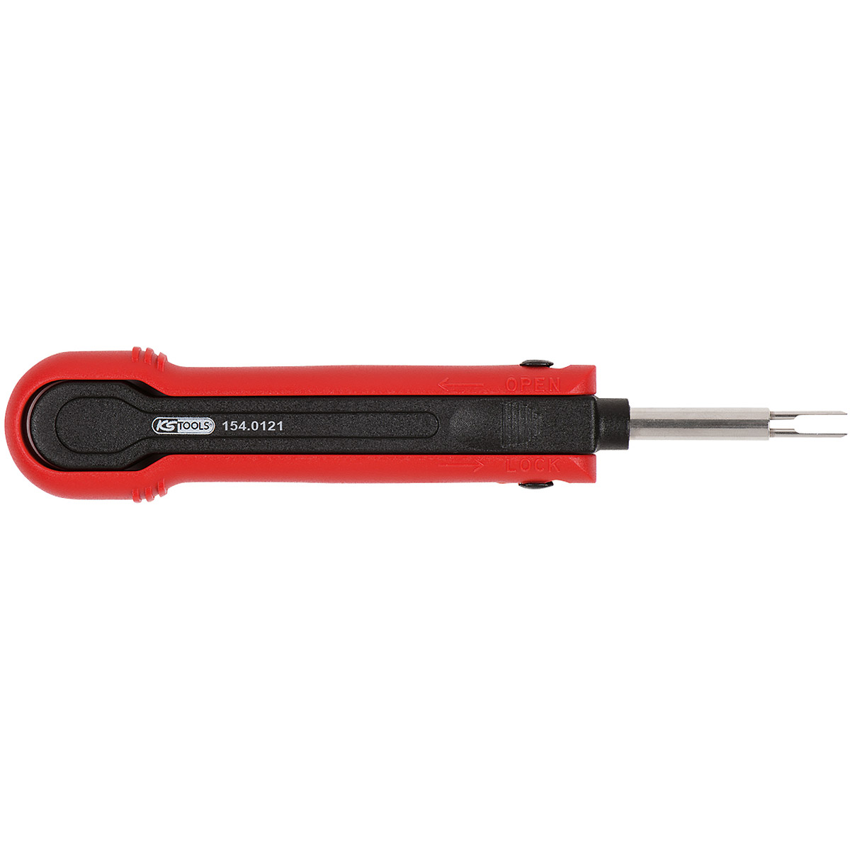 KS Tools Entriegelungswerkzeug für Flachstecker/Flachsteckhülsen 2,8 mm (AMP Tyco MCP)