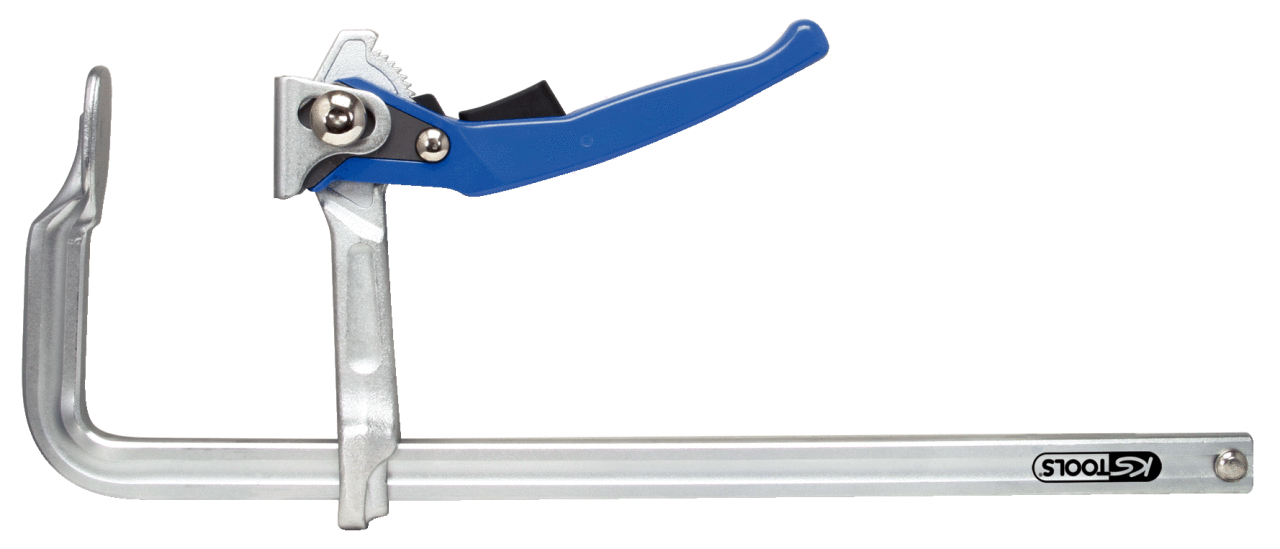 KS Tools Ganzstahl-Schnellspann-Schraubzwinge