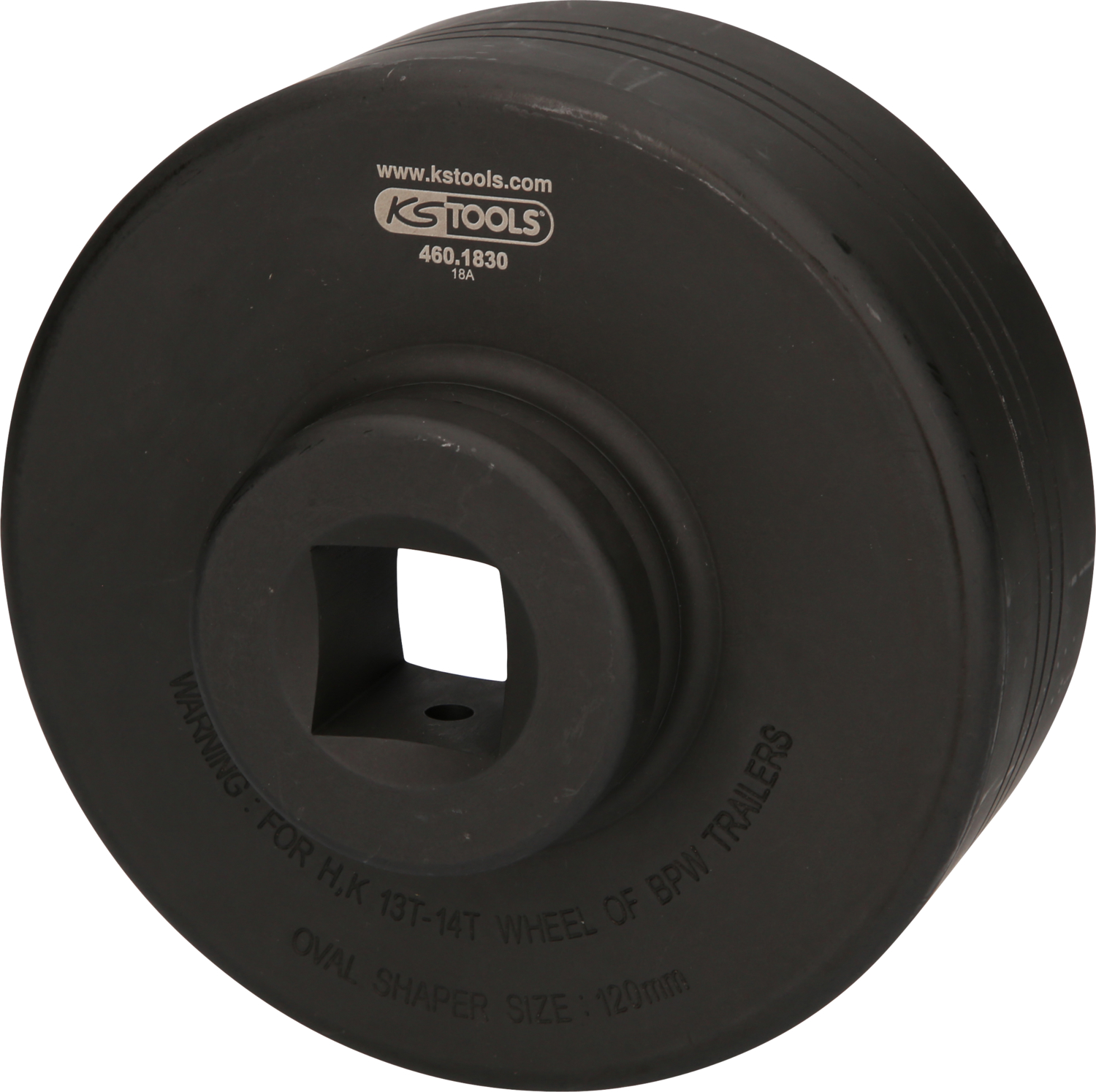 KS Tools 1" Radkapsel-Steckschlüssel für BPW, 120 mm, 6-kant