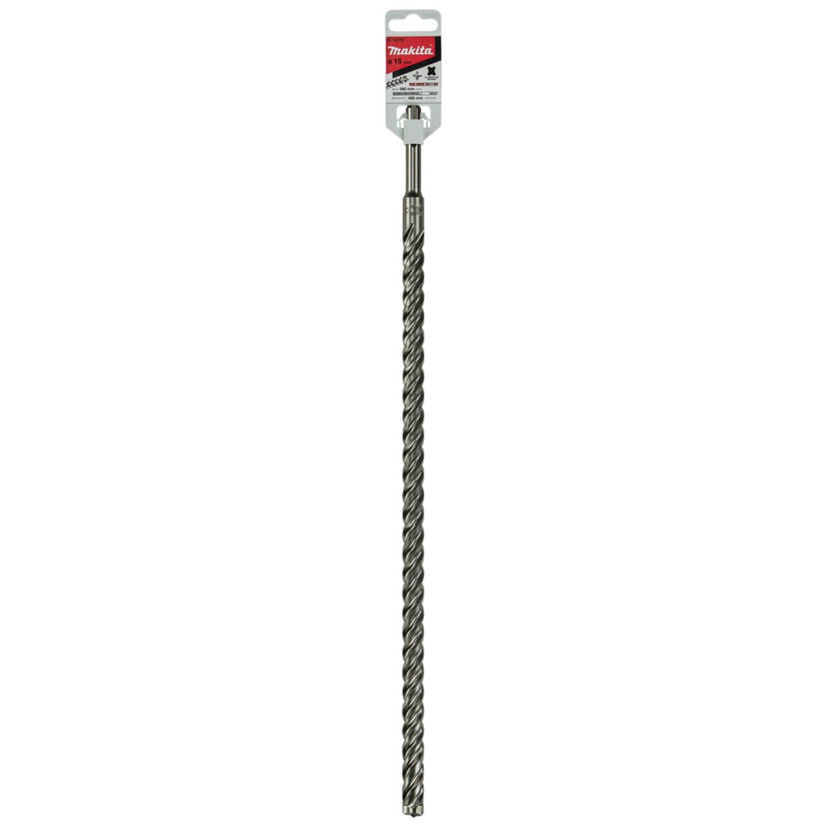 Makita TCT Bohrer NEMESIS II Ø 16,0 mm - Länge 455 mm - SDS-PLUS 1 Stück - E-14772