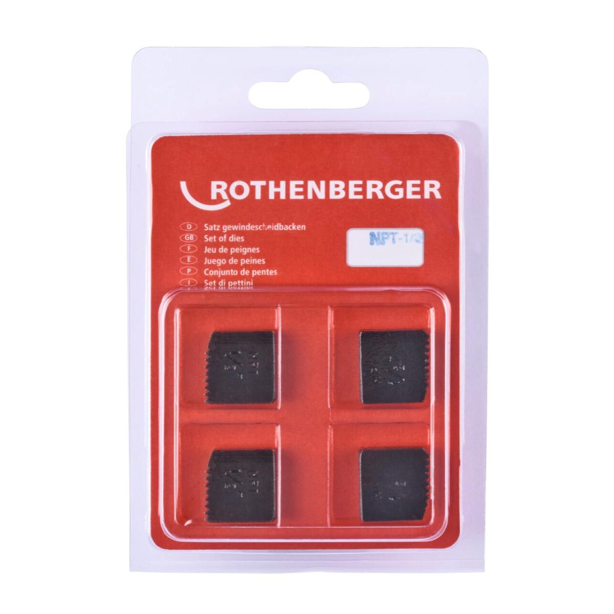 Rothenberger SC Schneidbacken NPT - 4 Stück