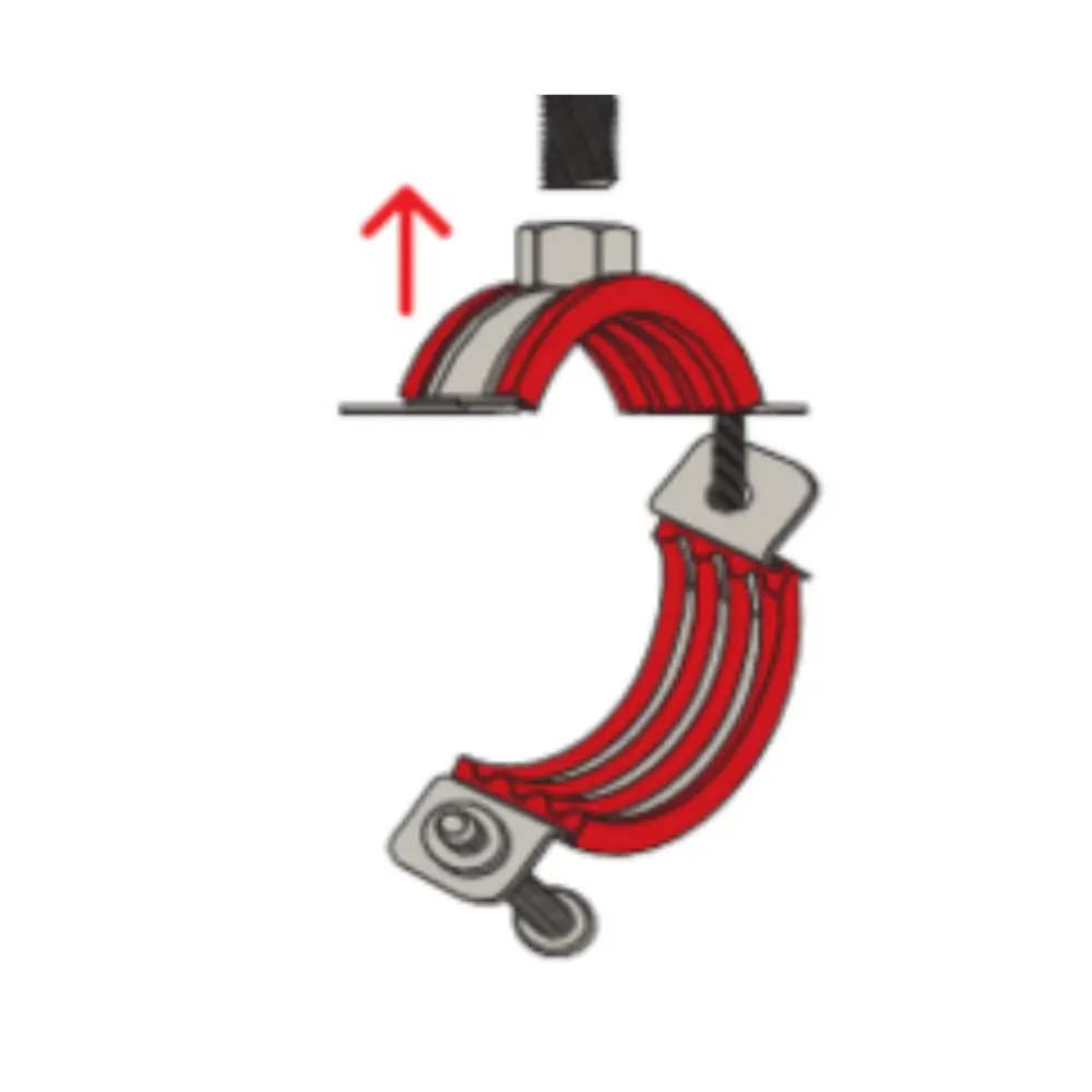 Fischer Silikonrohrschelle FRS H 15-19