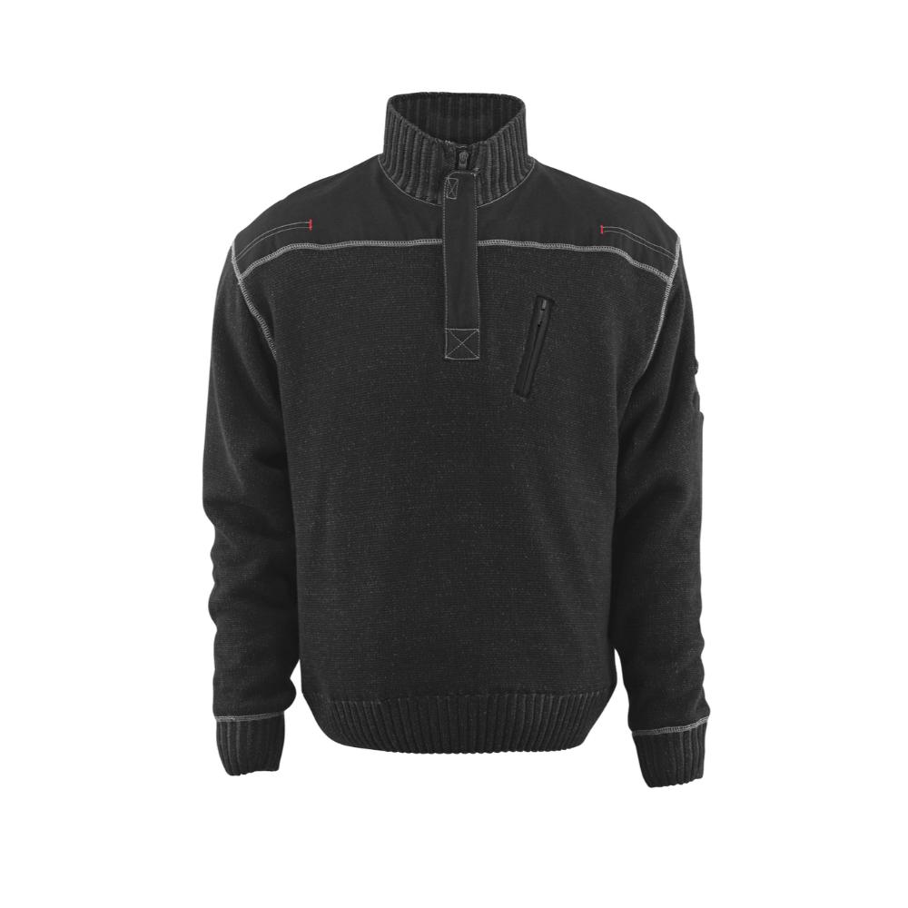 MASCOT Naxos Strickpullover mit kurzem Reißverschluss FRONTLINE