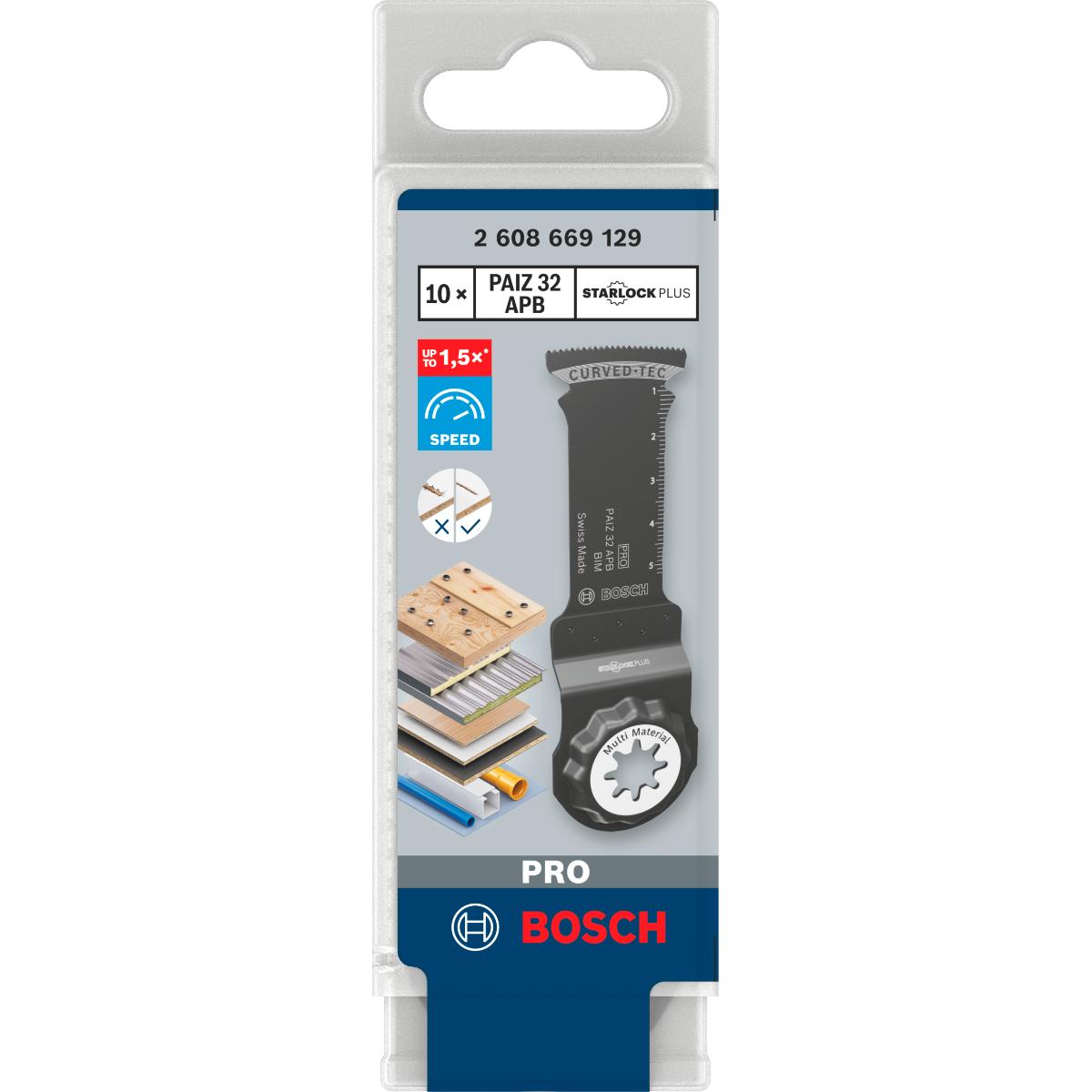 Bosch PRO PAIZ 32 APB Blatt für Multifunktionswerkzeuge,32 x 60 mm