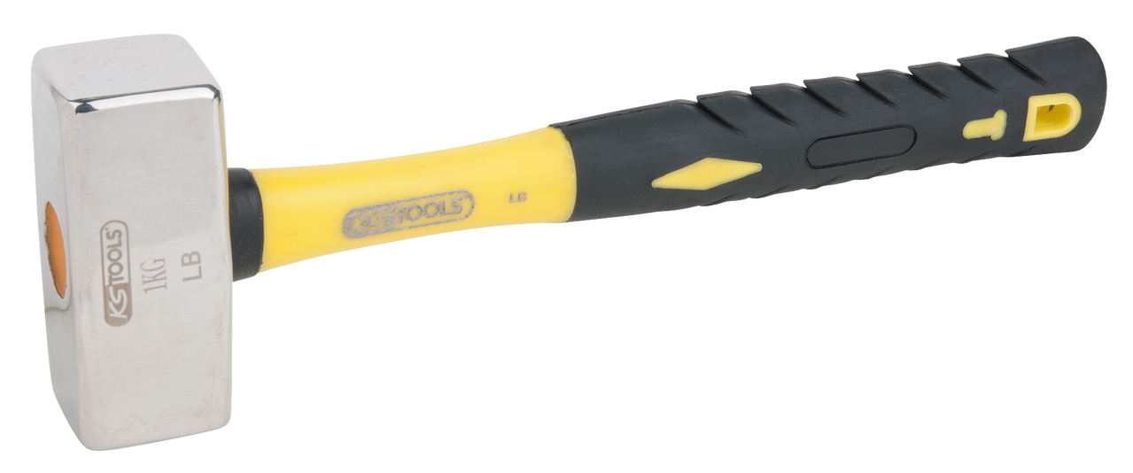 KS Tools EDELSTAHL Fäustel mit Fiberglasstiel